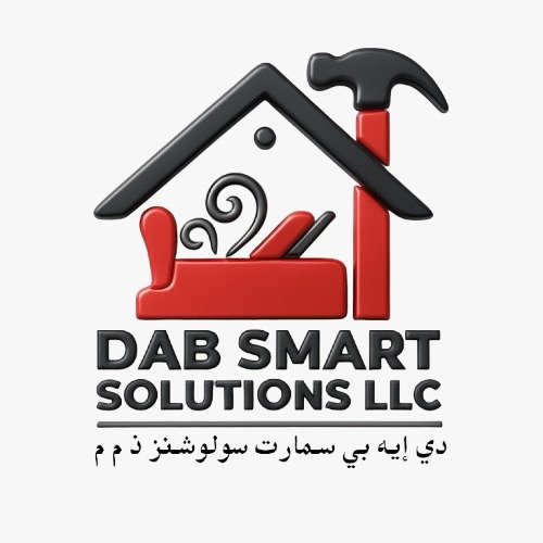 DAB Smart Solutions LLC company logo with house and tools icon.
